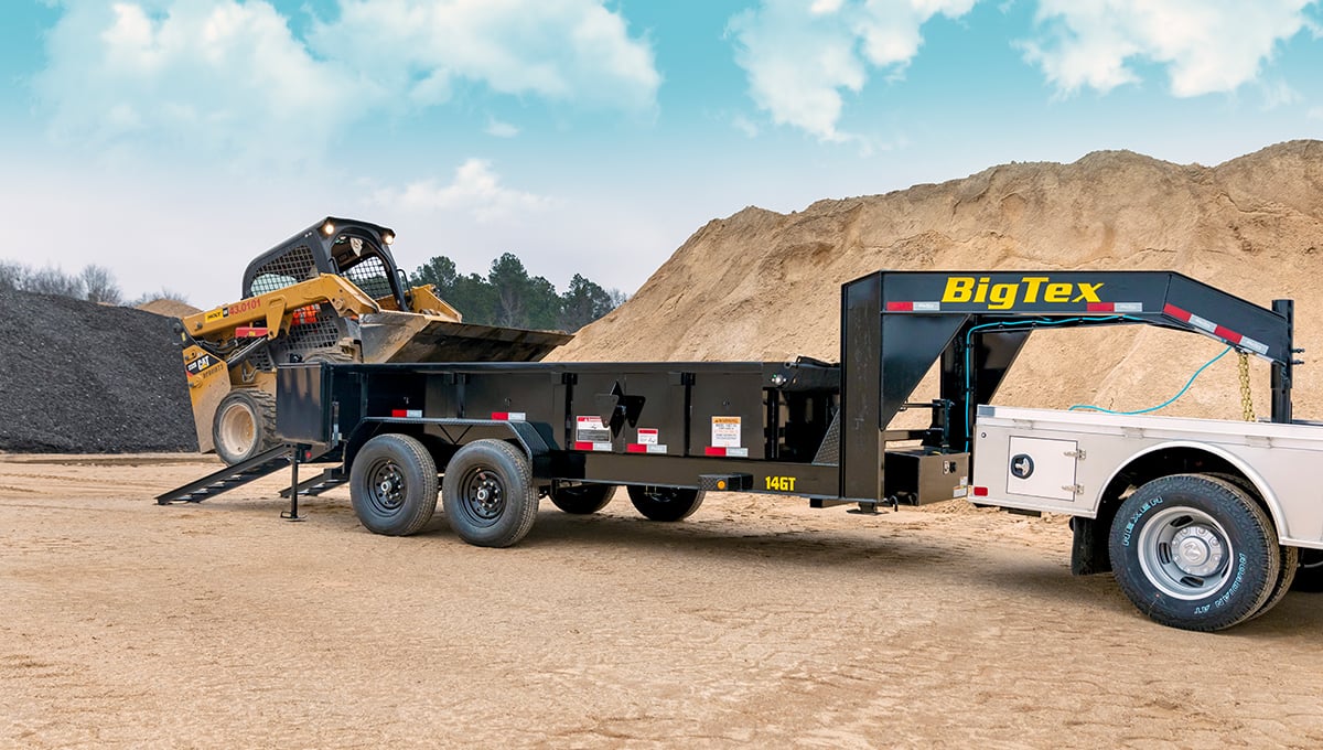 Big Tex 14GT, Dump, 83″ x 14′, 15.9K image 3
