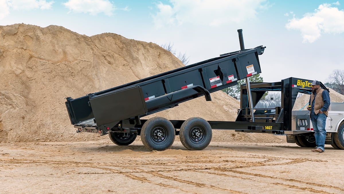 Big Tex 14GT, Dump, 83″ x 14′, 15.9K image 5