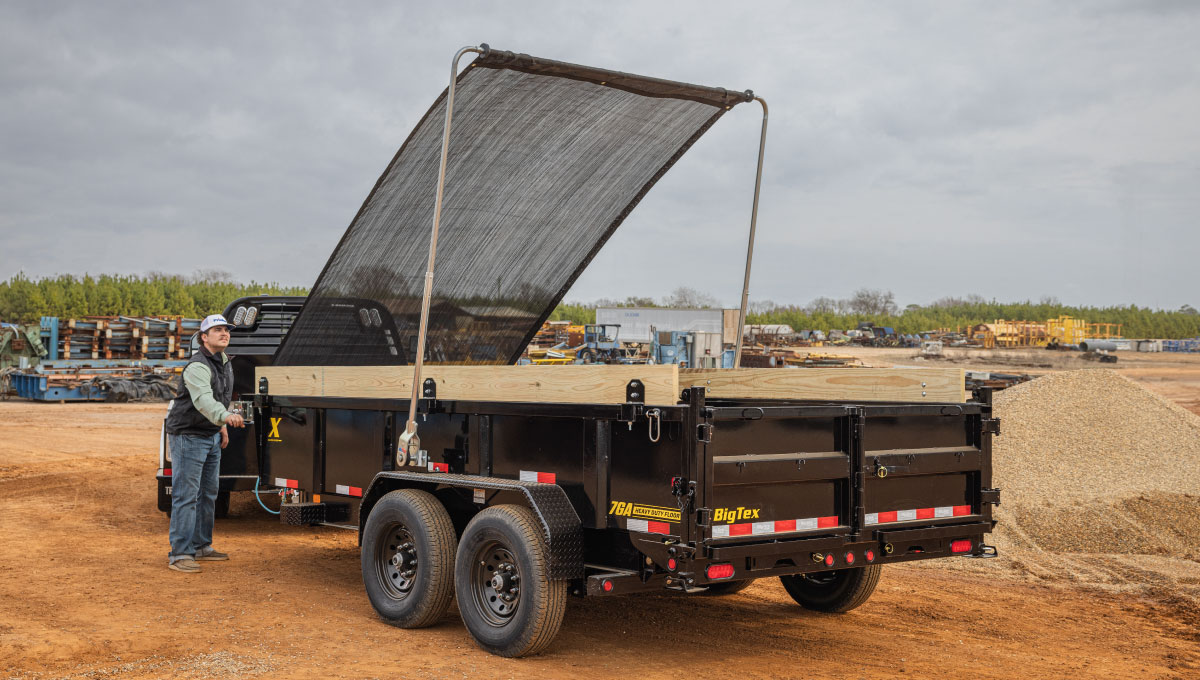 Big Tex 14XD 15.4K TAND XD DUMP 83″x16 6S 4 HIGH SIDES, BLACK image 2