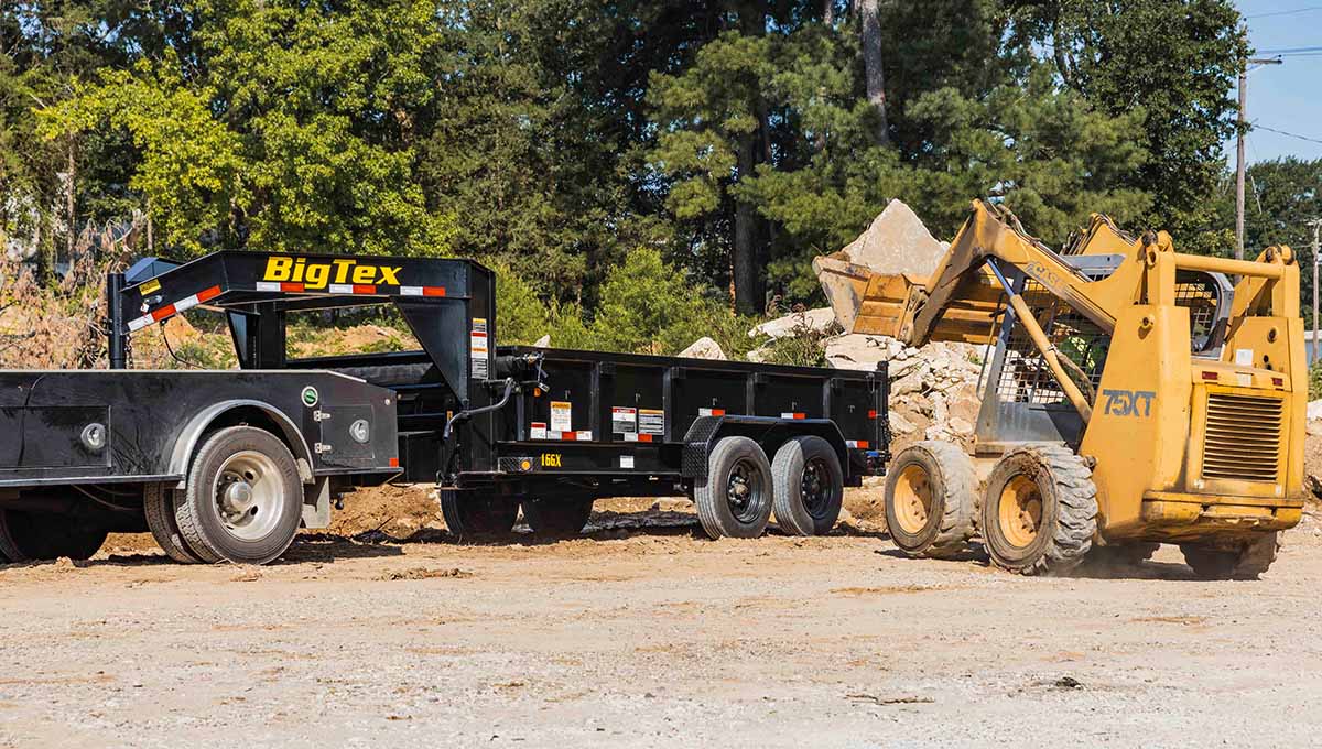Big Tex 16GX, Dump, 83″ x 16′, 17.5K image 2