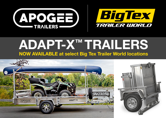 ADAPT-X Trailers Now Available at select Big Tex Trailer World locations