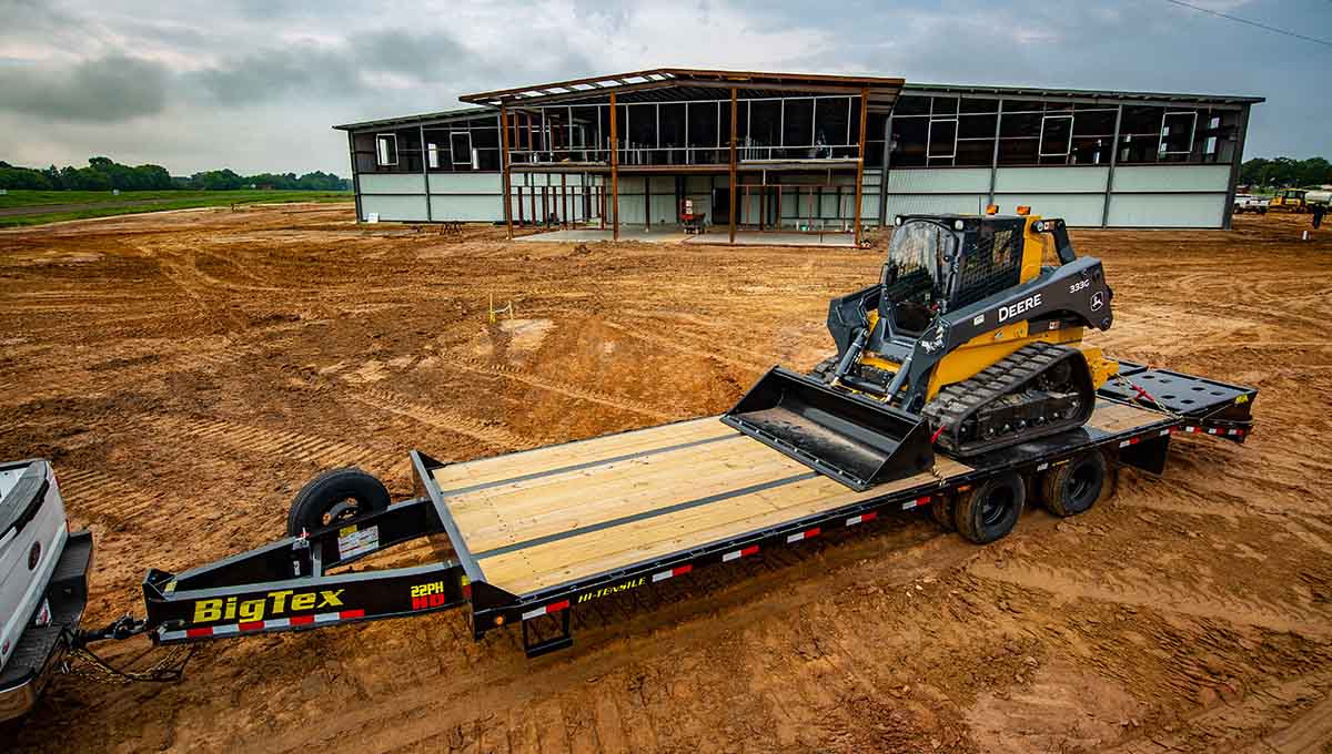 Big Tex 22PH, Pintle, 102″ x 20′, 23.9K, Dovetail, Mega Ramps image 3