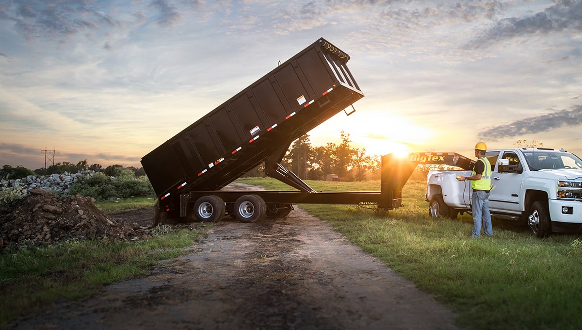 Big Tex 25DU, Dump, 92″ x 20′, 25K image 5