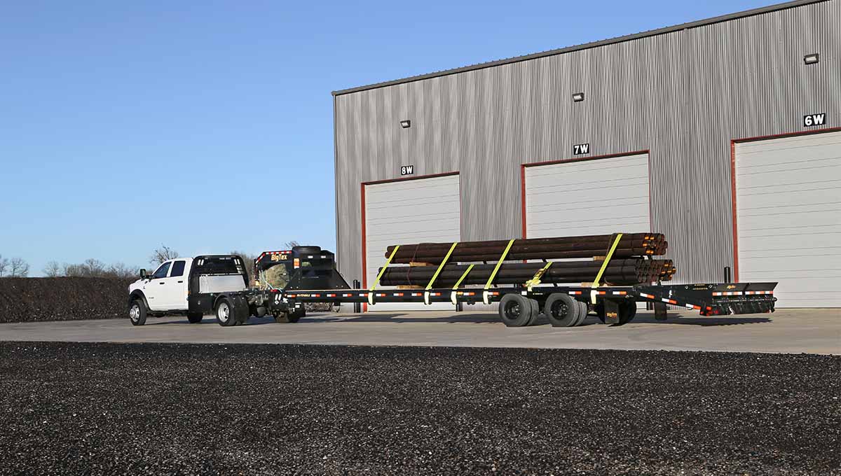 USED 2023 Big Tex 25GN-35+5 Mega Ramps Dual Tandem Gooseneck with 12ks and Spares, 16 ply tires image 11