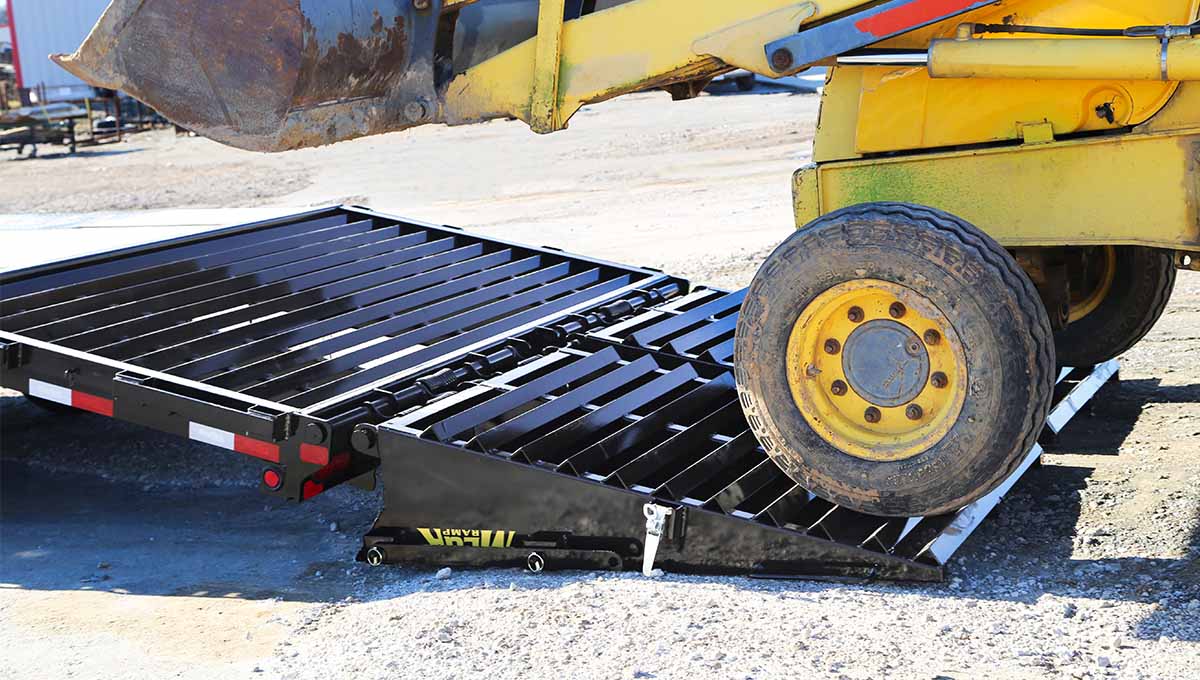 USED 2023 Big Tex 25GN-35+5 Mega Ramps Dual Tandem Gooseneck with 12ks and Spares, 16 ply tires image 14