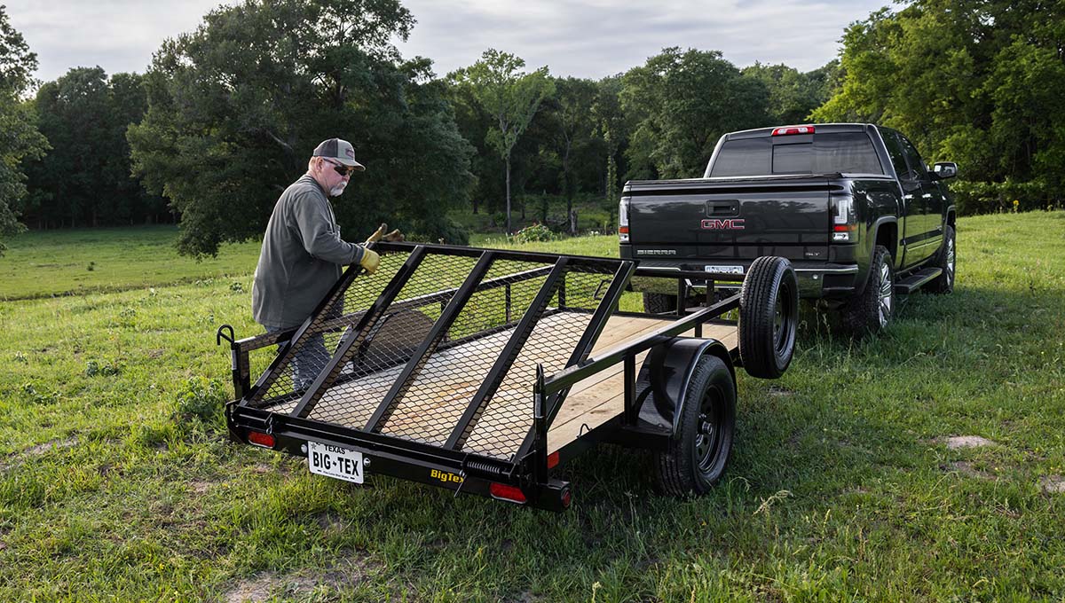 Big Tex 30SA 2,995# SA UTL 60″x8 4RG SPMT BLACK image 5