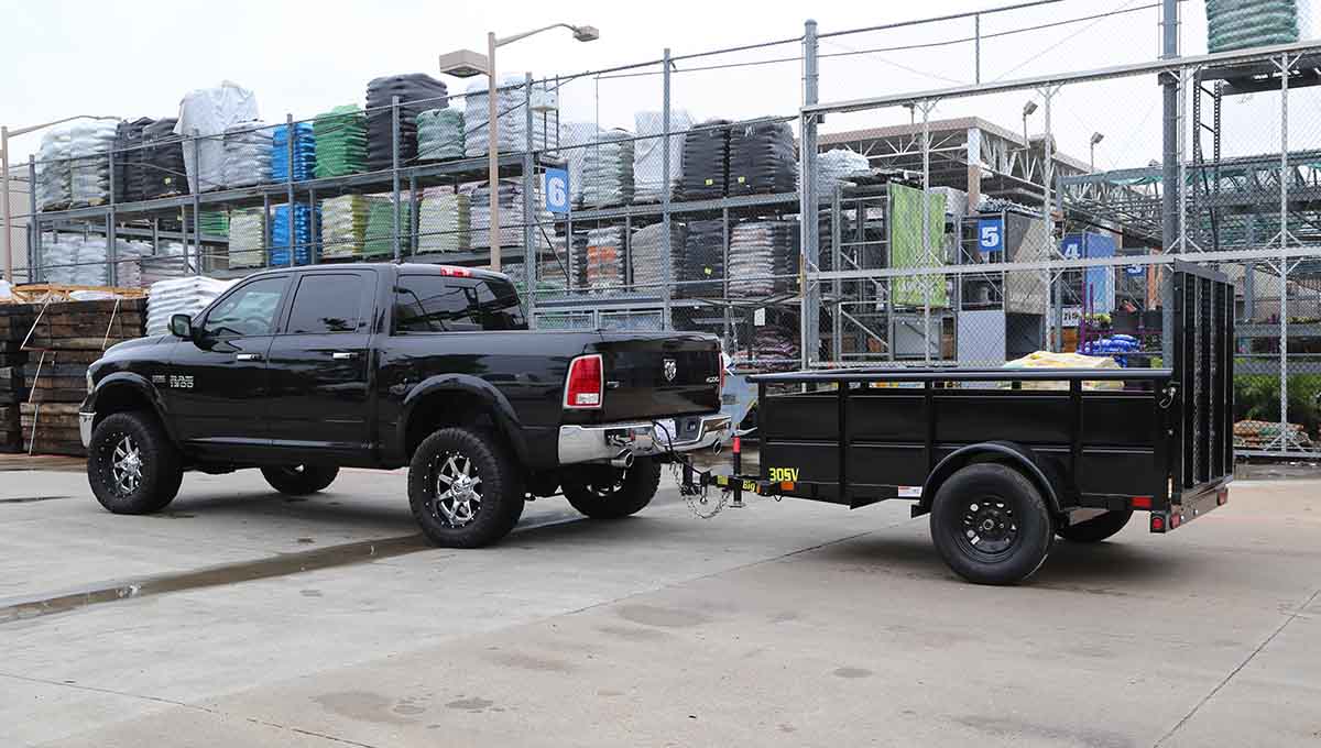 Big Tex 30SV, Single Axle Landscape, 60″ x 10′, 3K image 4