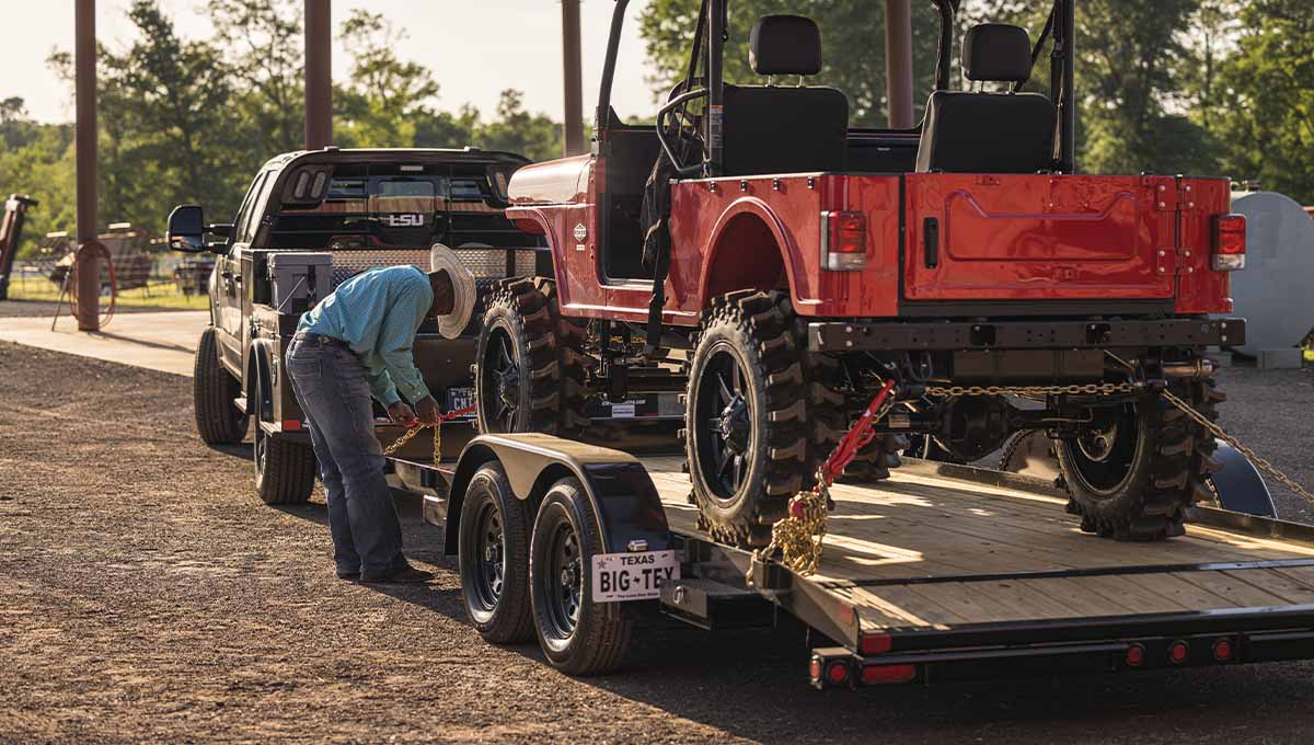 Big Tex 70CH, Car Hauler, 83″ x 20′, 7K, Dovetail image 3