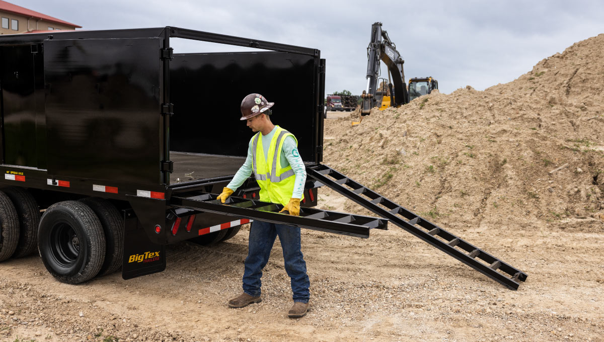 Big Tex 25DU, Dump, 92″ x 20′, 25K image 4