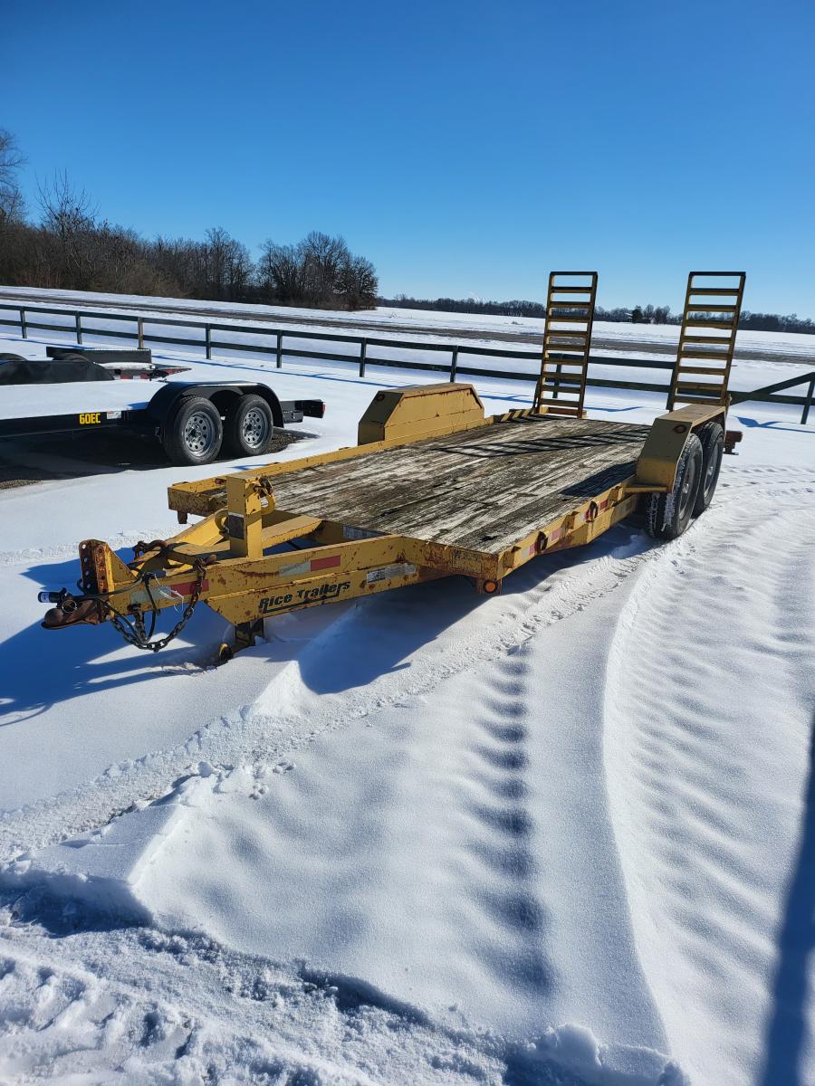 USED RICE EQUUIPMENT TRAILER image 0