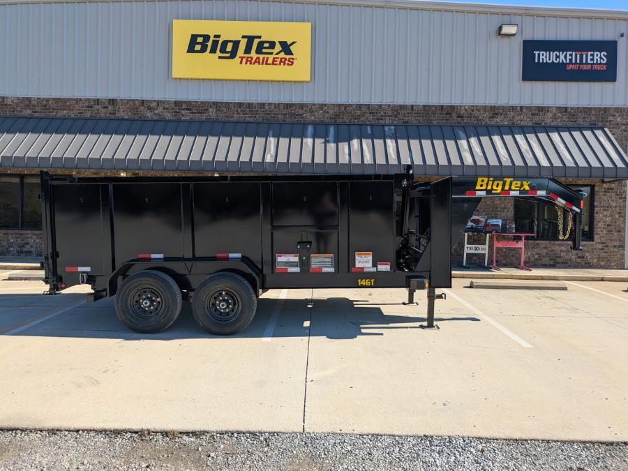 Big Tex 14GT, Dump, 83″ x 14′, 15.9K, 4′ Sides image 0