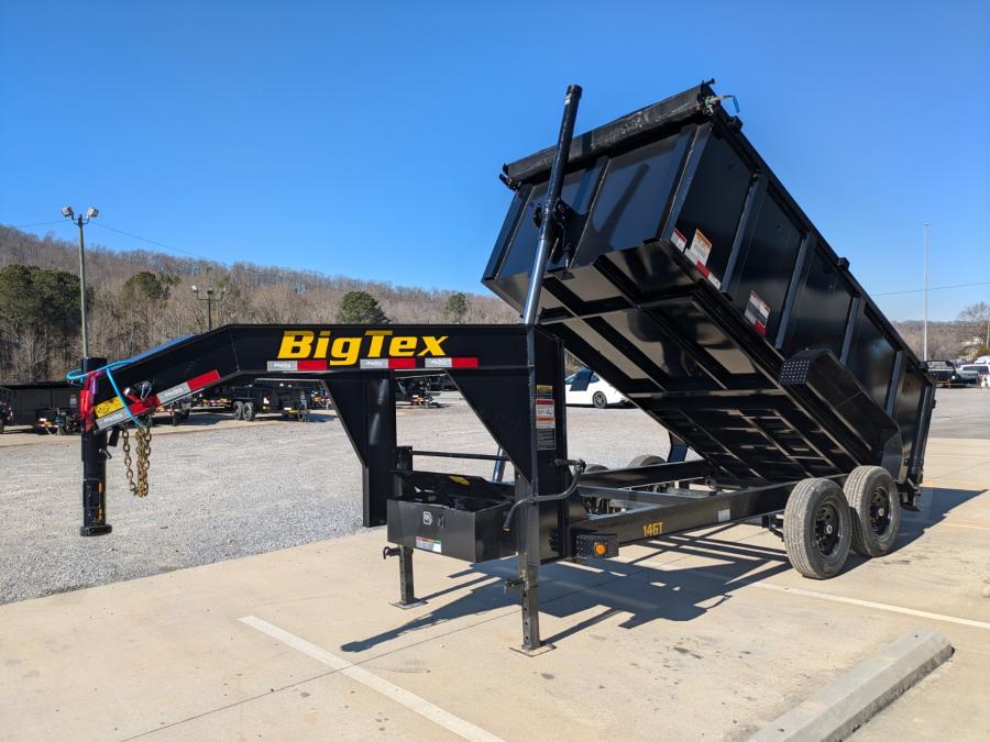 Big Tex 14GT, Dump, 83″ x 14′, 15.9K, 4′ Sides image 3