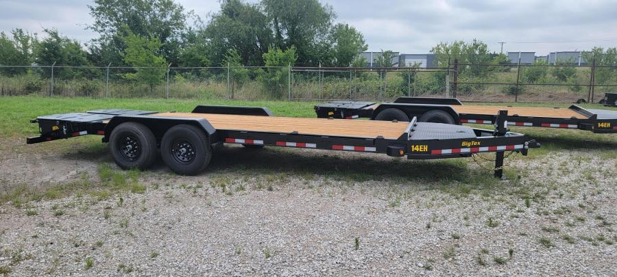 Big Tex 14EH, Equipment, 83″ x 20′, 15.4K, Dovetail, Mega Ramps, X-Series image 1