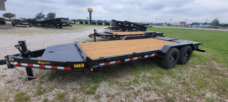 Big Tex 14EH, Equipment, 83″ x 20′, 15.4K, Dovetail, Mega Ramps, X-Series image 2