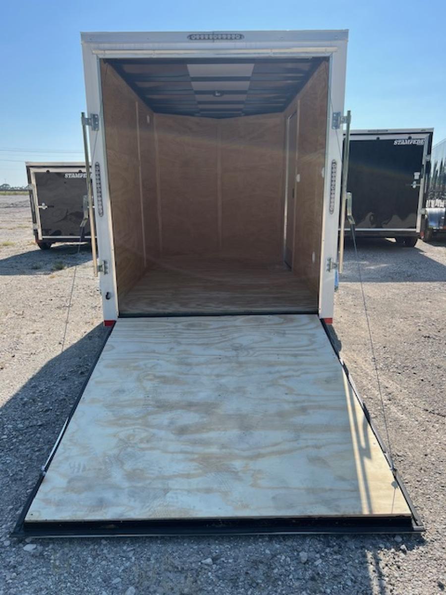 STAS STALL 8X16 TA WHITE RD STD 66 image 1