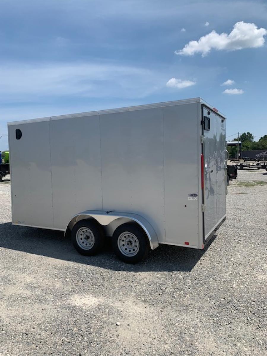 K841 7X14 INDIGO DLX FLAT TOP VNOSE ENCLOSED CARGO image 2