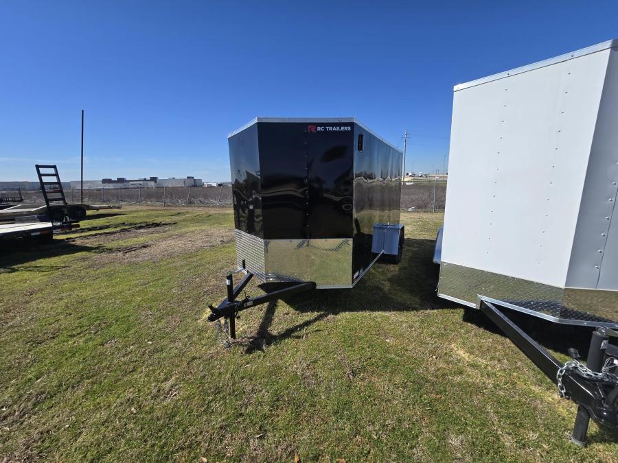 RWT6 RWT 6 x 12 SA FLAT TOP WEDGE ENCLOSED TRAILER BY RC image 0
