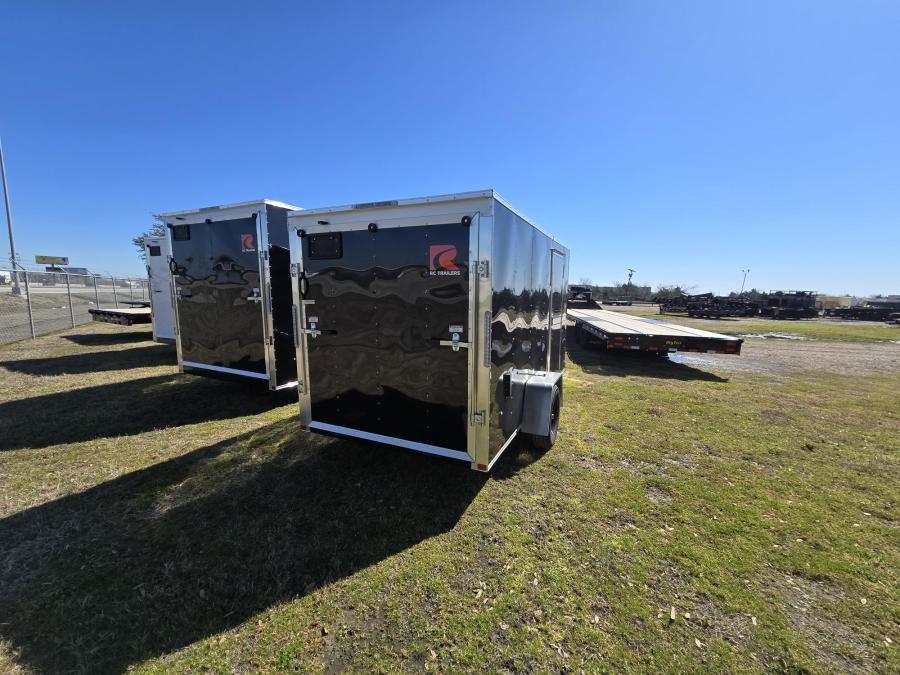 RWT6 RWT 6 x 12 SA FLAT TOP WEDGE ENCLOSED TRAILER BY RC image 2