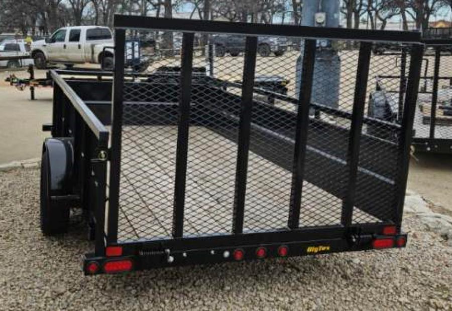 Big Tex 35SV, Single Axle Landscape, 77″ x 12′, 3K image 2