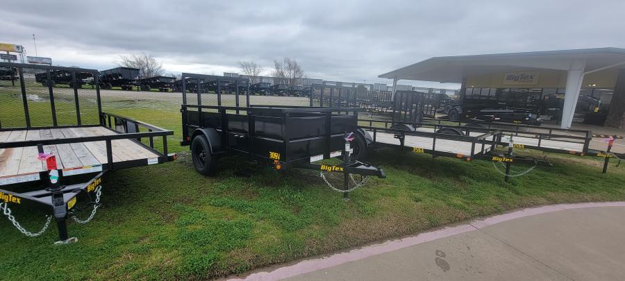 Big Tex 30SV, Single Axle Landscape, 60″ x 10′, 3K image 1