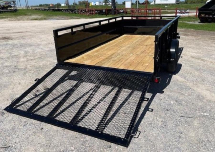 Big Tex 30SV, Single Axle Landscape, 60″ x 10′, 3K image 1