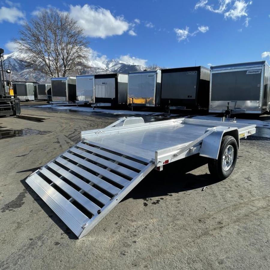 Aluma 6810 Aluma 68″ x 120″ SA Utility Trailer with Tailgate image 1