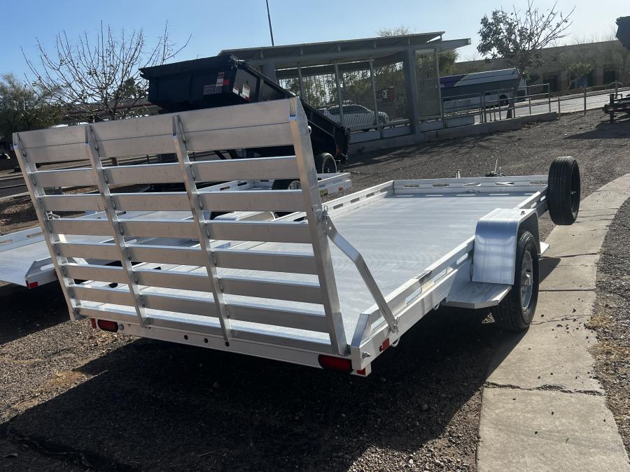 Aluma 7815 ALUMA 78X15 SA TRAILER, STRAIGHT TAILGATE image 1