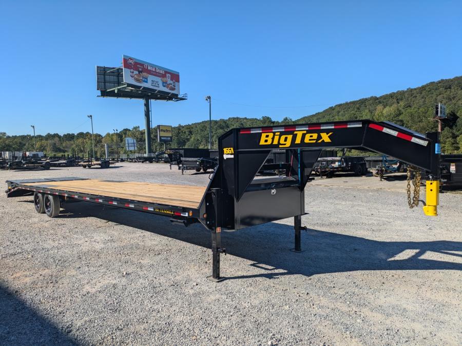 Big Tex 16GN, Gooseneck, 102″ x 35′, 17.5K, Dovetail, Mega Ramps image 3