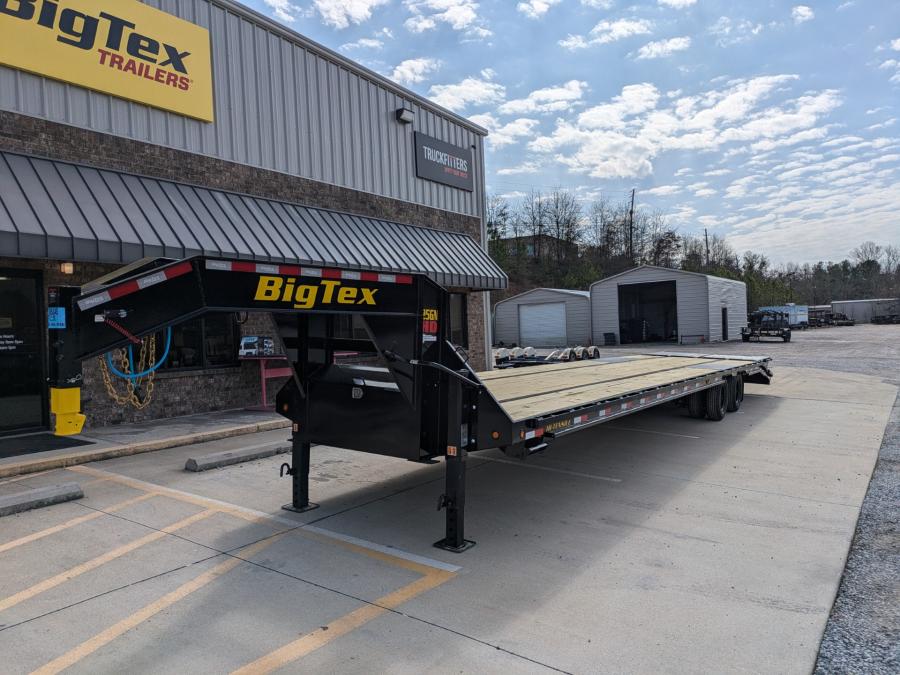 Big Tex 25GN, Gooseneck, 102″ x 30′, 25.9K, Dovetail, Mega Ramps image 0