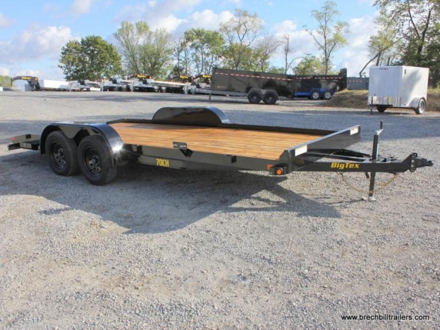 Big Tex 70CH, Car Hauler, 83″ x 18′, 7K, Dovetail image 0