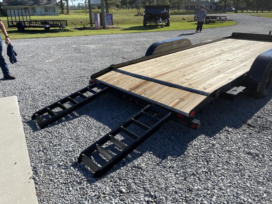 Big Tex 70CH, Car Hauler, 83″ x 18′, 7K, Dovetail image 1