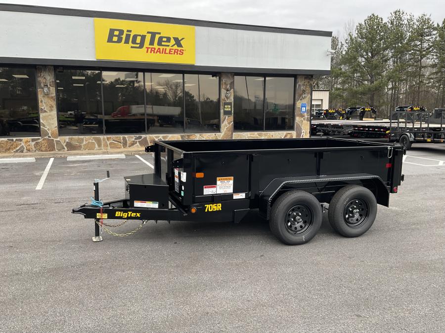 Big Tex 70SR, Dump, 60″ x 10′, 7K, Double Rear Doors image 0
