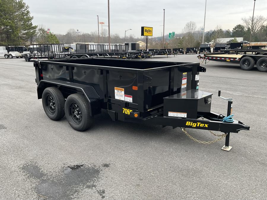 Big Tex 70SR, Dump, 60″ x 10′, 7K, Double Rear Doors image 1