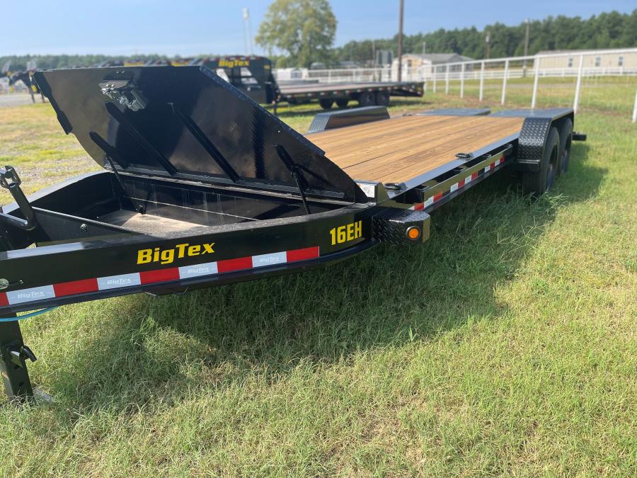 Big Tex 16EH, Equipment, 83″ X 22′, 17.5K, Dovetail, Mega Ramps, X-Series image 1