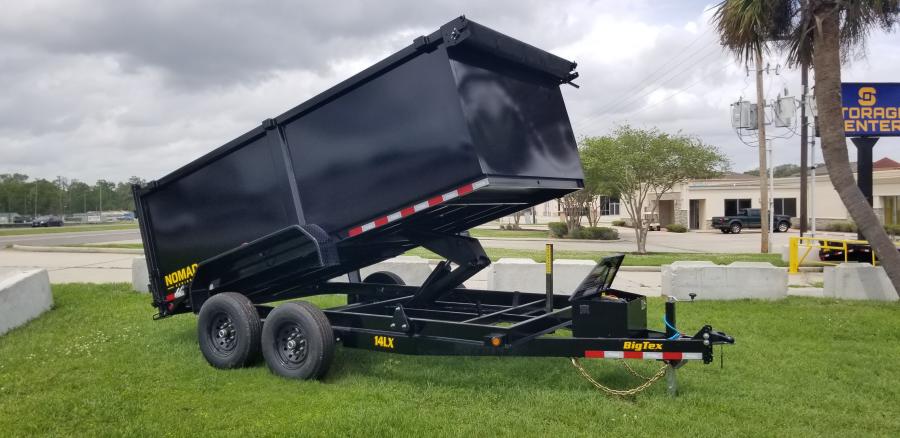 Big Tex 14LX, Dump, 83″ x 14′, 14K, 4′ Sides image 2