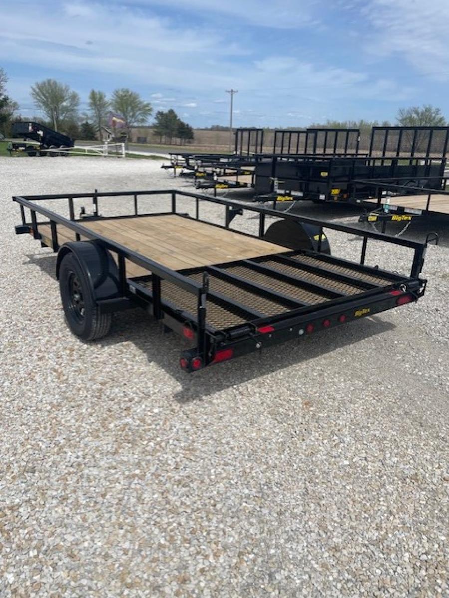 Big Tex 35SA 2,995# SA UTL 77″x10 BLACK TWO WAY GATE! image 2