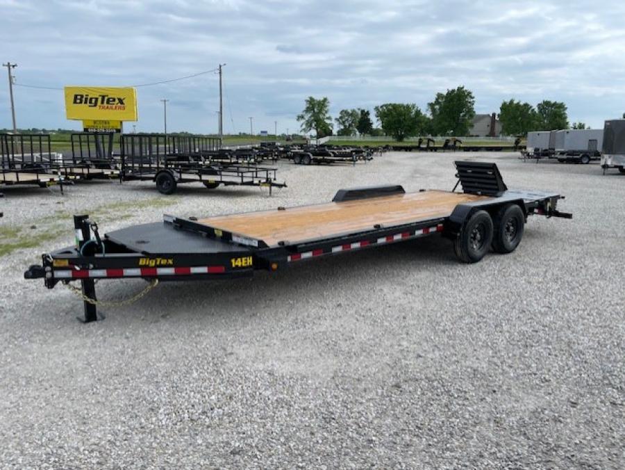 Big Tex 14EH, Equipment, 83″ x 22′, 15.4K, Dovetail, Mega Ramps, X-Series image 0