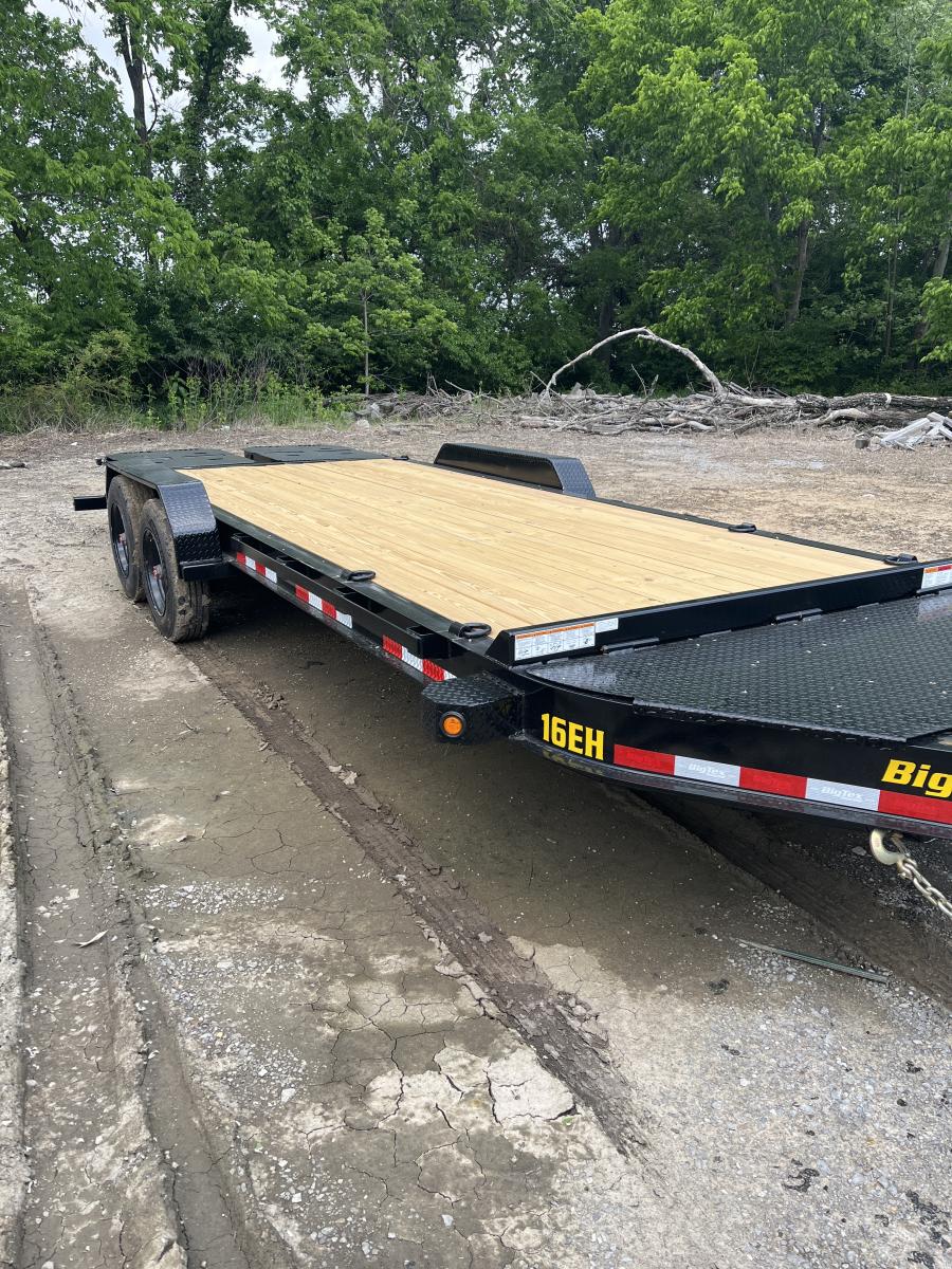 Big Tex 16EH, Equipment, 83″ X 20′, 17.5K, Dovetail, Mega Ramps, X-Series image 4
