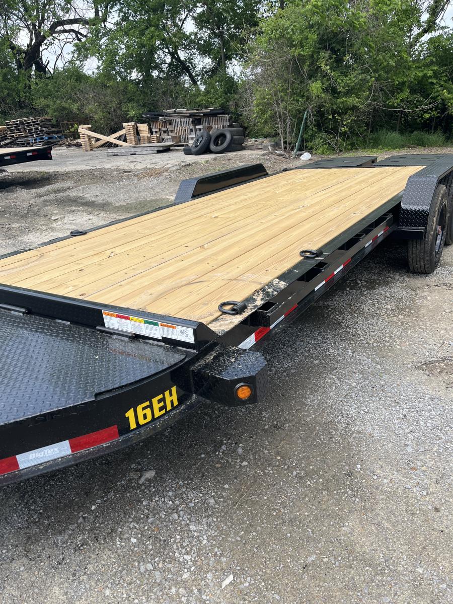 Big Tex 16EH, Equipment, 83″ X 20′, 17.5K, Dovetail, Mega Ramps, X-Series image 1