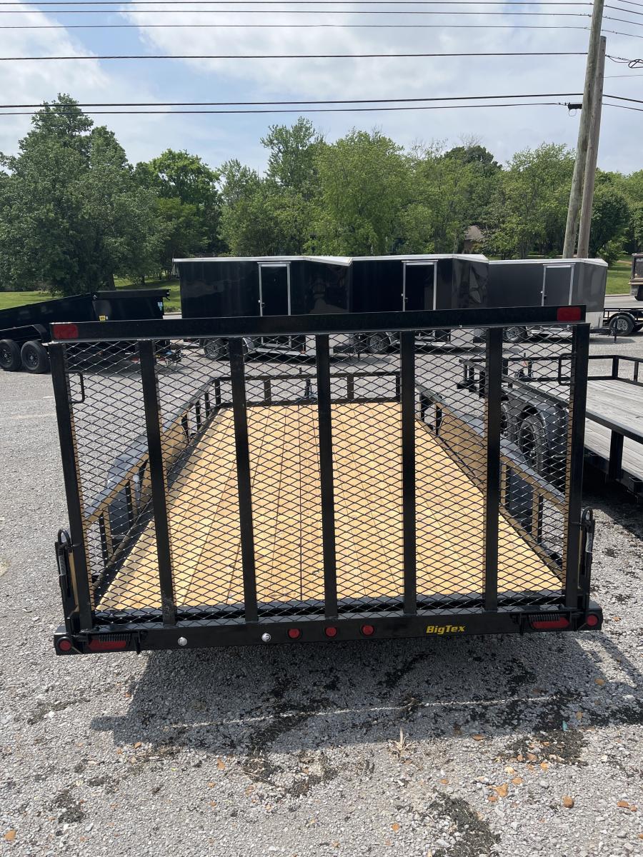 Big Tex 70PI 7K TAND SQ TU UTL 83″x16 2 BRAKES, BLK image 3