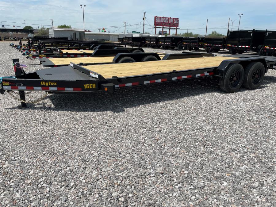 Big Tex 16EH, Equipment, 83″ X 22′, 17.5K, Dovetail, Mega Ramps, X-Series image 0