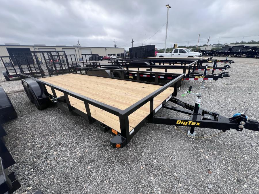 Big Tex 70PI 7K TAND SQ TU UTL 83″X20 BLK image 1