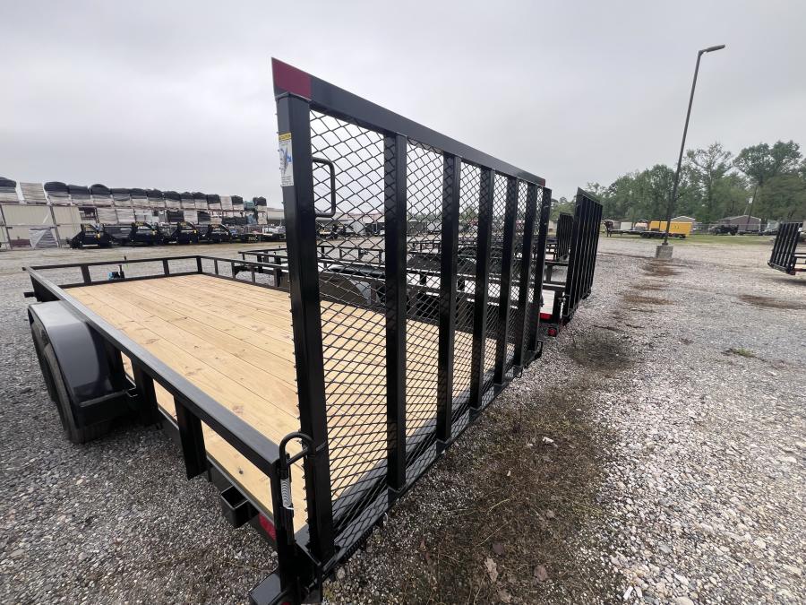 Big Tex 70PI 7K TAND SQ TU UTL 83″X20 BLK image 4