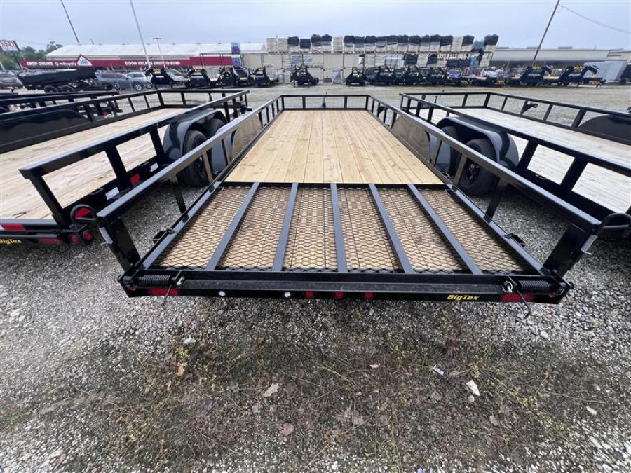 Big Tex 70PI 7K TAND SQ TU UTL 83″X20 BLK image 5