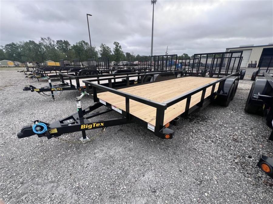 Big Tex 70PI 7K TAND SQ TU UTL 83″X20 BLK image 2
