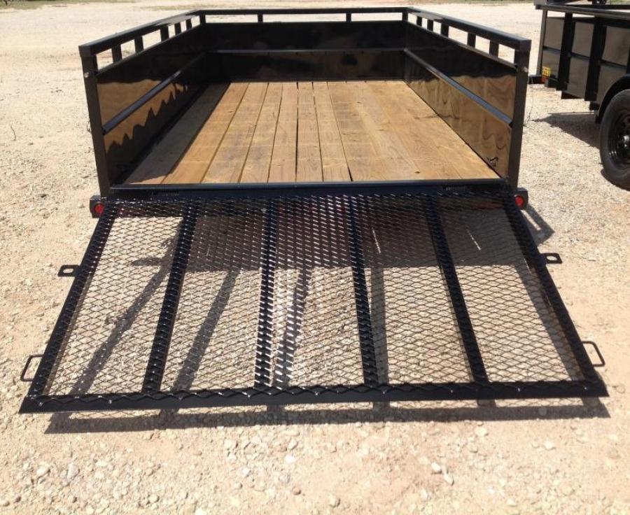 Big Tex 35SV, Single Axle Landscape, 77″ x 12′, 3K image 0
