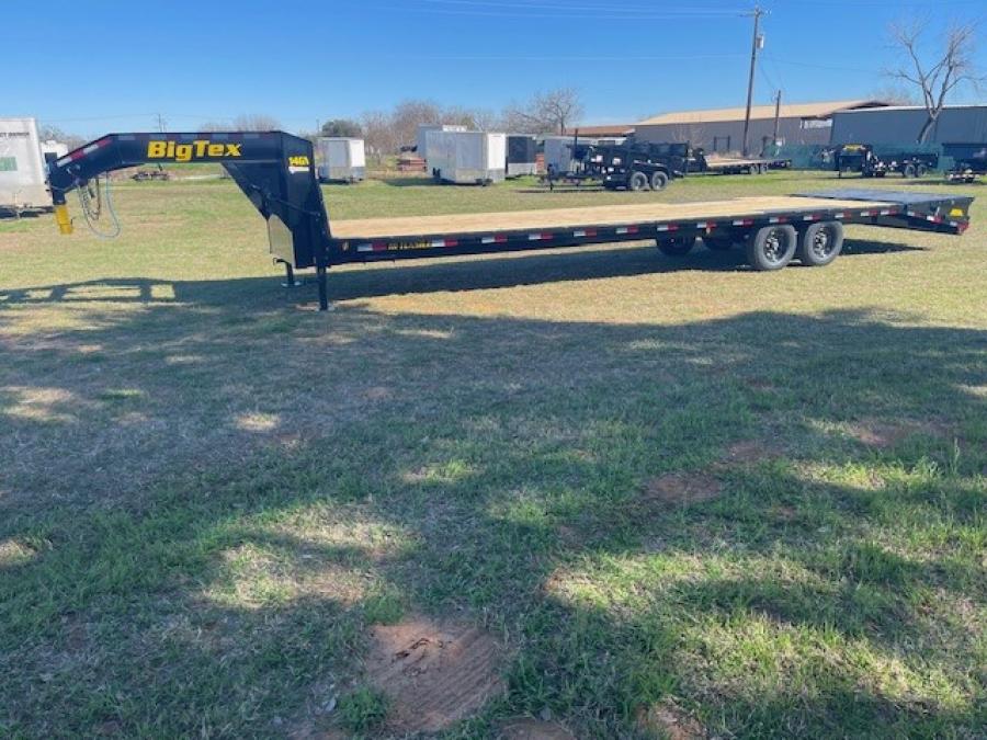 Big Tex 14GN, Gooseneck, 102″ x 40′, 15.9K, Dovetail, Mega Ramps image 2