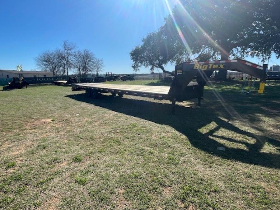 Big Tex 14GN, Gooseneck, 102″ x 25′, 15.9K, Dovetail, Mega Ramps image 1