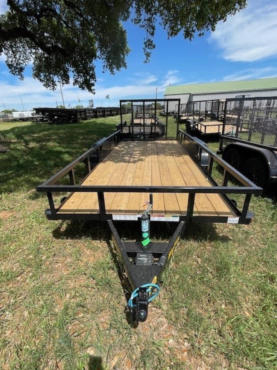 Big Tex 70PI 7K TAND SQ TU UTL 83″X20 BLK image 0