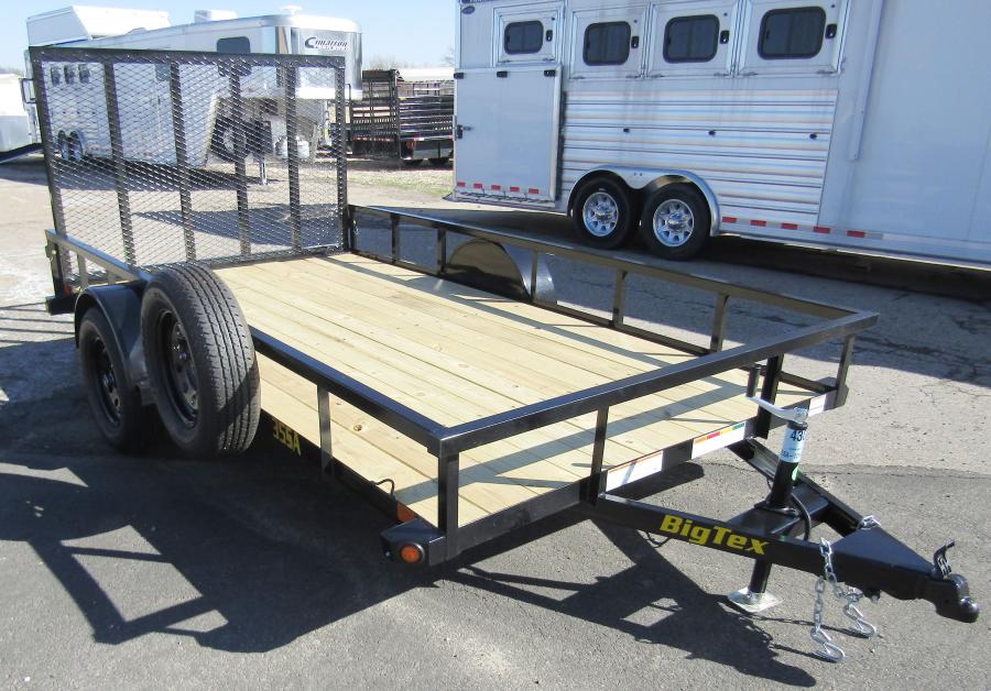 Big Tex 35SA 2,995# SA UTL 77″x14 BLACK image 0